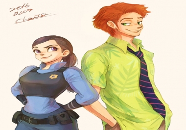 design any custom cartoons FAST