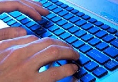 DATA ENTRY TYPING WORK
