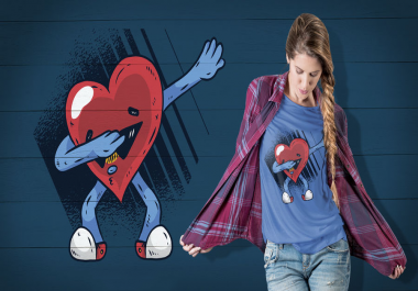 create trading typographic eye-catching 3 t shirt design for business