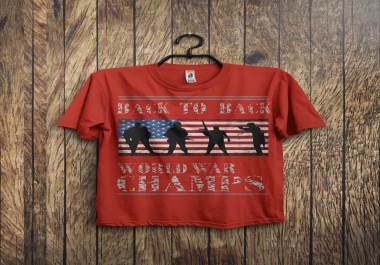 design a glorious t-shirt.