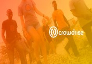 Write and publish on High dofollow CrowdRise. com - DA86