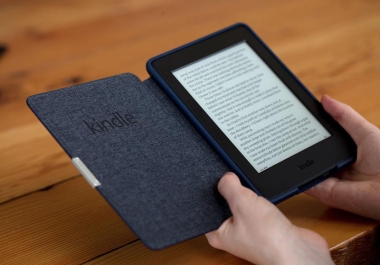 E-book proof-reading,  editing,  layout,  cover design,  publishing on Amazon