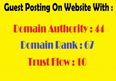 Guest Post on DR 67 Website