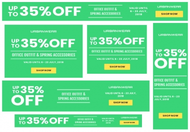 Will get Design An Attractive And Professional Web Banner for 24H