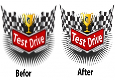 recreate your logo or image to vector professionally