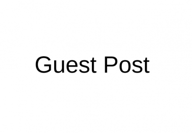 Guest Post Monthly Service